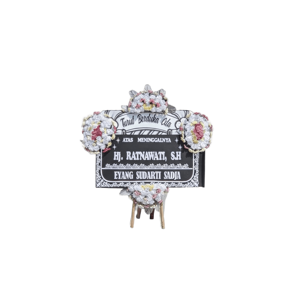 Papan Bunga Duka Cita