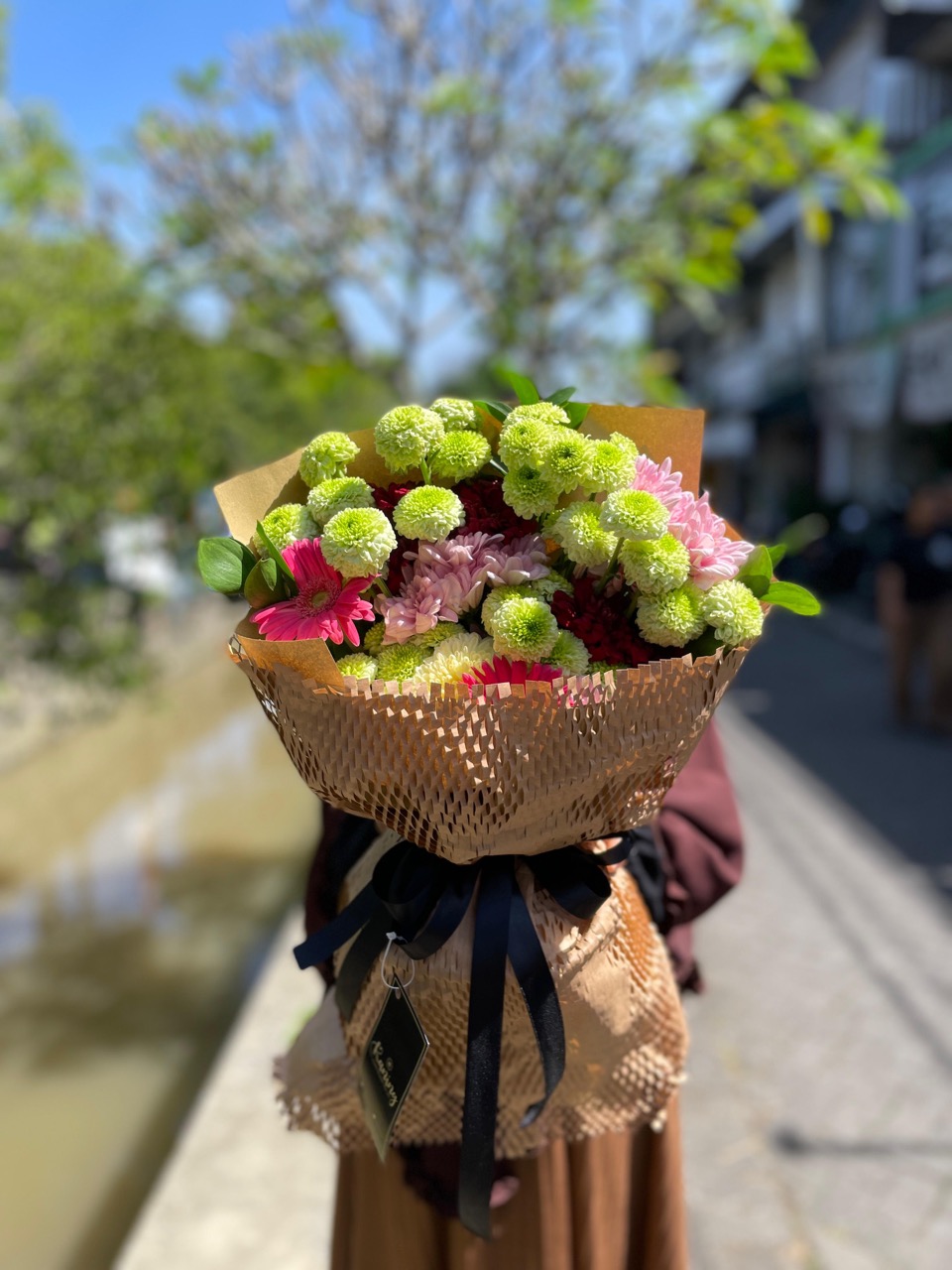 Buket Bunga Fresh Flower Medium BUK-CPUPV – Buket Fresh Flower