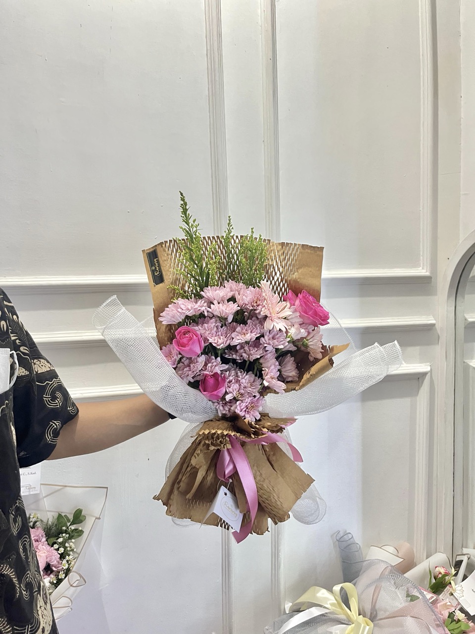 Buket Bunga Fresh Flower Medium BUK-SRSDP – Buket Fresh Flower